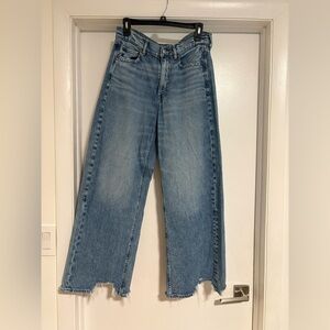 American Eagle Outfitters Light Blue Flare Jeans